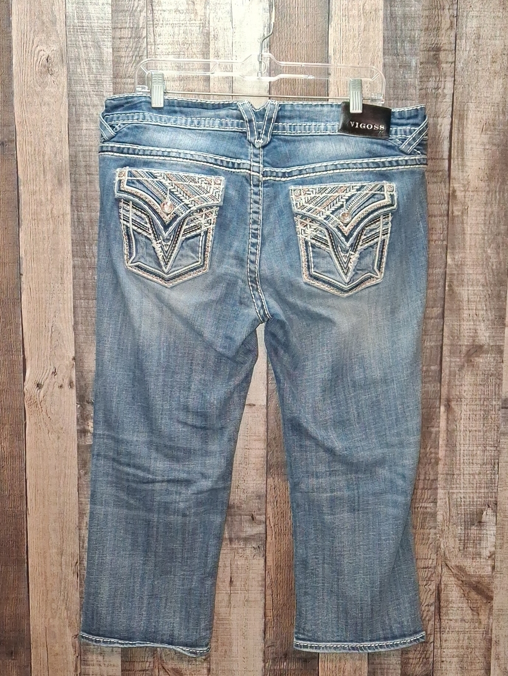 Women's VIGOSS Capri Jeans Size 14 14 13/14 The New York